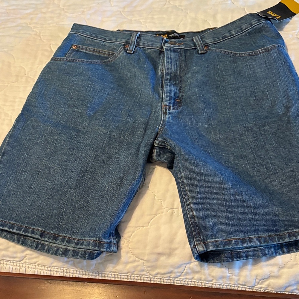 Lee Men's Classic Blue Jean Shorts